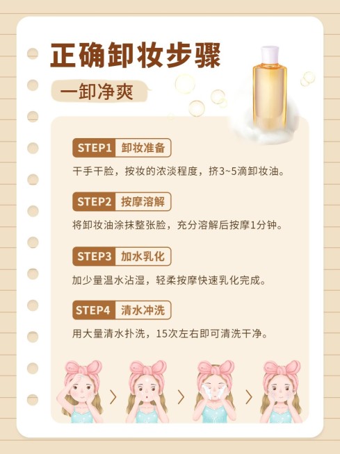 美妆知识科普小红书配图预览效果