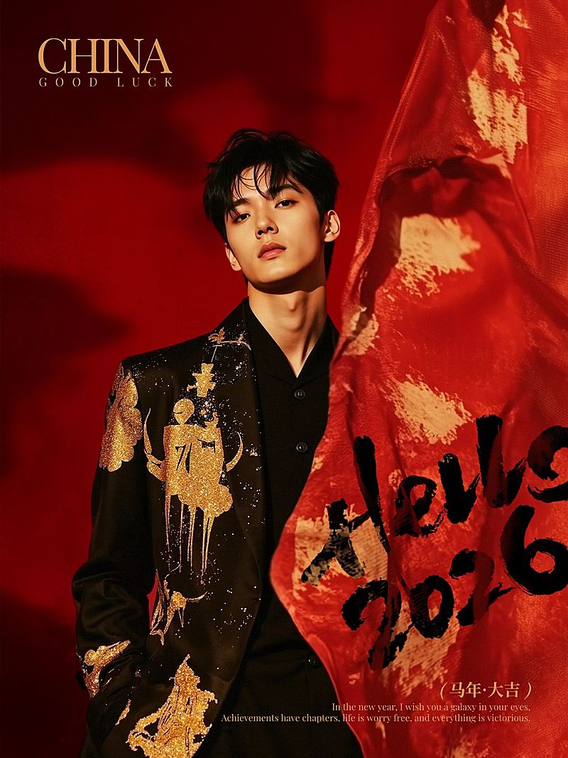 新年春节节日祝福晒照小红书封面通用海报