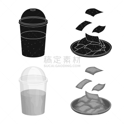 海洋,蛋白质,符号,饮料,素食,清新,食品,维生素,设计,布置