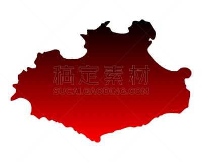 圣威森特,分离着色,矢量,红色,圣路卢卡斯,斗篷,岛,图像,旅行