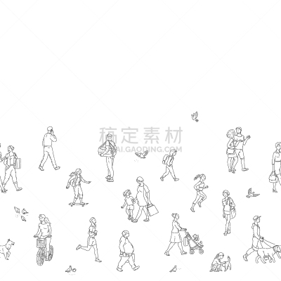 群众,人,城市生活,四方连续纹样,家庭,父母,狗,女人,户外,怀孕