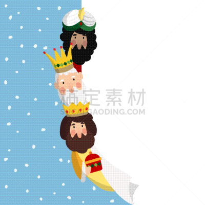 白茄子,东方三贤士,三个人,智慧,黄金,男人,庆祝