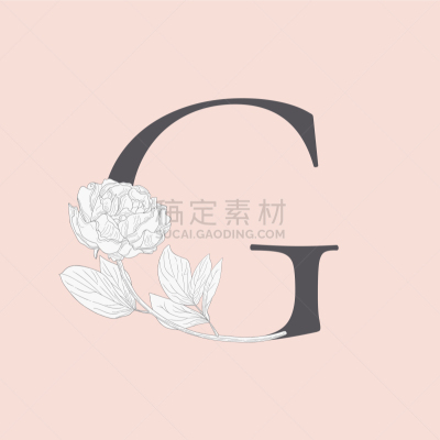 品牌名称,印有花压字品牌,灰扁鲛,华丽的,请柬,有叶的,字母,字母表次序,花,问候