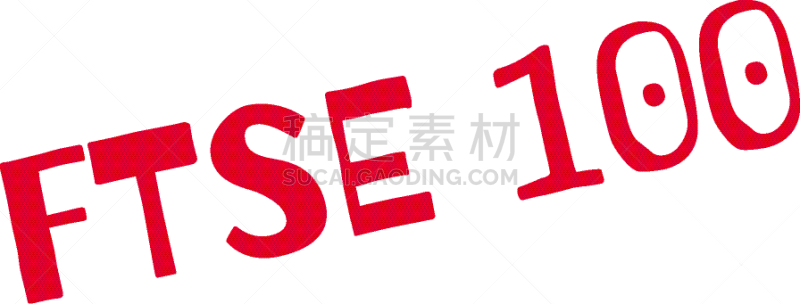 富时指数,橡皮章,分离着色,商务,英戴克斯,红色,矢量,疤,衰退