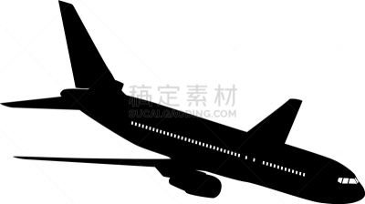 飞机,旅途,商务,安诺,技术,波音707,涡轮,天空,剪影,抵达