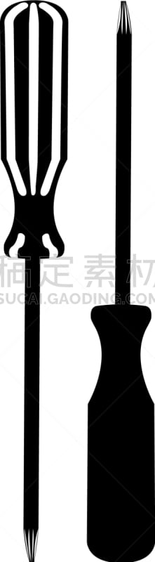 菲利普斯,螺丝刀,黑色,技术,建筑业,设备用品,阴影,圆形,剪影,服务