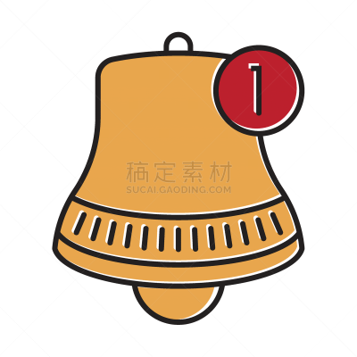 铃,消息,计算机图标,忠告,平坦的,收件箱,电子邮件,技术,简单,模板
