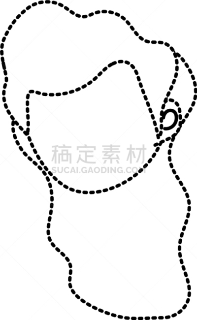 斑点,女人,发型,形状,人的脸部,头像,轮廓,商务,人,肖像