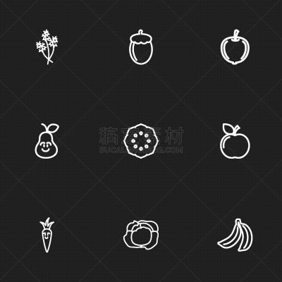 蔬菜,数字9,清新,秋天,膳食,图像,油桃,布置,烹调,装饰