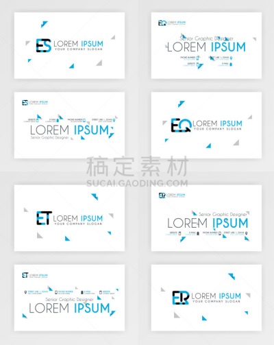 商务,字母,模板,品牌名称,小册子,极简构图,蓝色,设计
