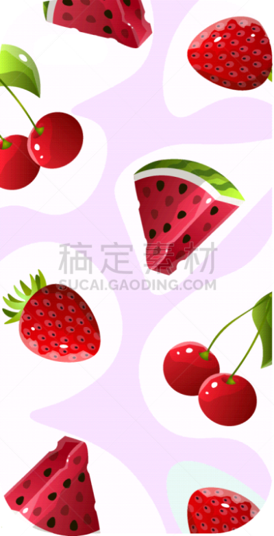 女性特质,手机套,透明,可爱的,清新,食品,技术,西瓜,构图,选择