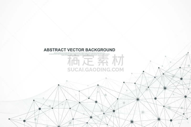 数字化显示,技术,（血管、淋巴管、神经等的）丛,点连成线,矢量,式样,几何形状,背景,绘画插图,未来