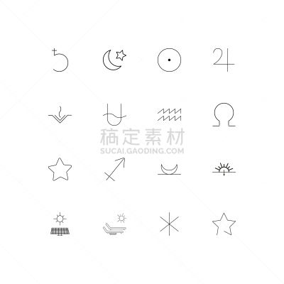 轮廓,直的,计算机图标,水瓶座,图像,红球甘蓝,矢量,太阳能电池板,标志,日落