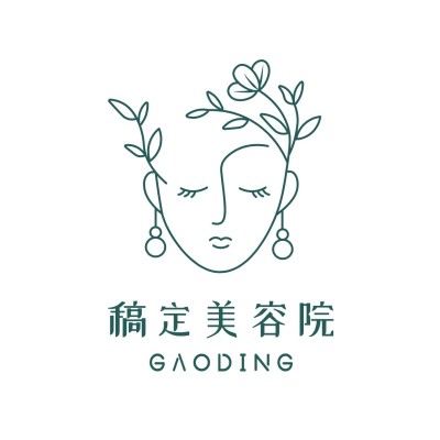 美妆美容美妆美容院店铺营销图标logo