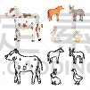 品牌名称,厨房,可爱的,农业,食品,加拿大,骡子,牛,动物