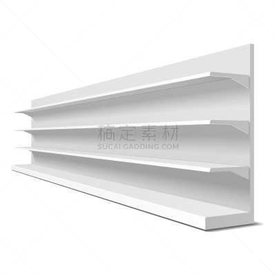 空的,模板,市场营销,三维图形,商品,绘画插图,空白的,架子,出示,零售