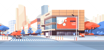 都市风景,建筑外部,摩天大楼,路,市区路,现代,商务,汽车,交通,户外