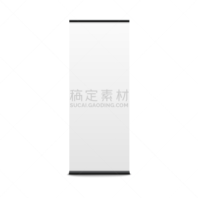 市场营销,垂直画幅,商品,展架,一个物体,三维图形,白色,长的,空白的,空的