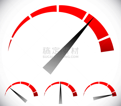 不明确的地点,仪表盘,模板,压力表,插画,圆形,黄色,红色,绿色,充满的