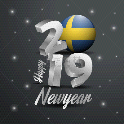 瑞典,2019,字体,新年前夕,国内著名景点,华丽的,请柬,壁纸,问候