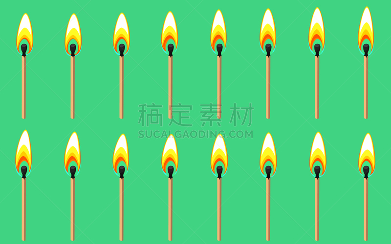 绿色背景,火柴,小精灵,热,脚踏车,床单,棍,燃烧,行动,站