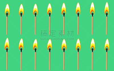 绿色背景,火柴,小精灵,热,脚踏车,床单,棍,燃烧,行动,站