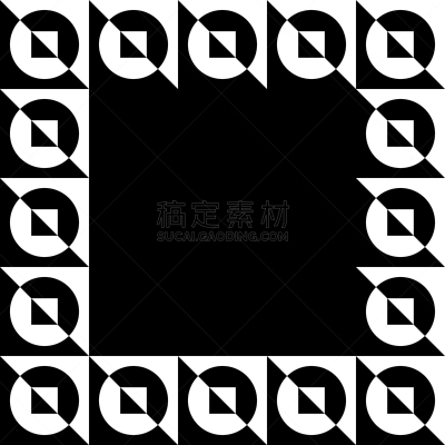 几何形状,边框,正方形,华丽的,模板,数码图形,画框,几何学,反差,装饰品