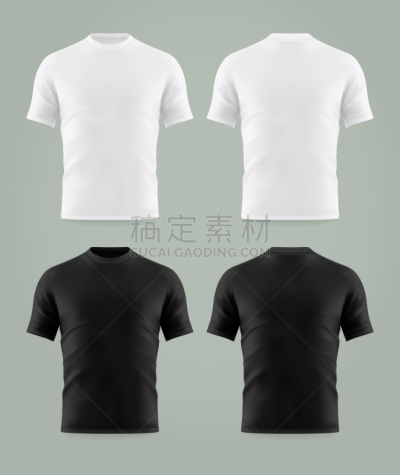 模板,t恤,黑白图片,分离着色,商务,空的,纺织品,英文字母t,棉,短的