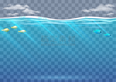 水下,背景,数码图形,鸡尾酒,深的,白昼,自然,波纹,云,图像