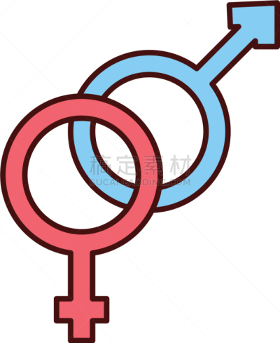 男性,女性标志,分离着色,男孩,轮廓,男人,女性特质,图像,卫生间,女人