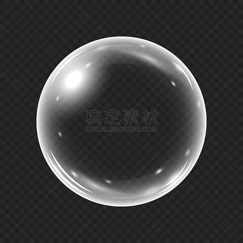 分离着色 泡泡 水 饮料 球体 苏打 清新 分子 三维图形 写实图片素材下载 稿定素材