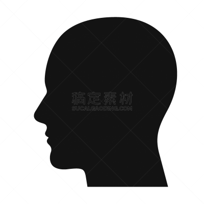 黑色,侧面像,阴影,人的头部,人,男人,形状,轮廓,白色,剪影