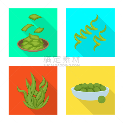 品牌名称,分离着色,海洋,一个物体,蛋白质,蔬菜,素食,健康保健,螺线,清新