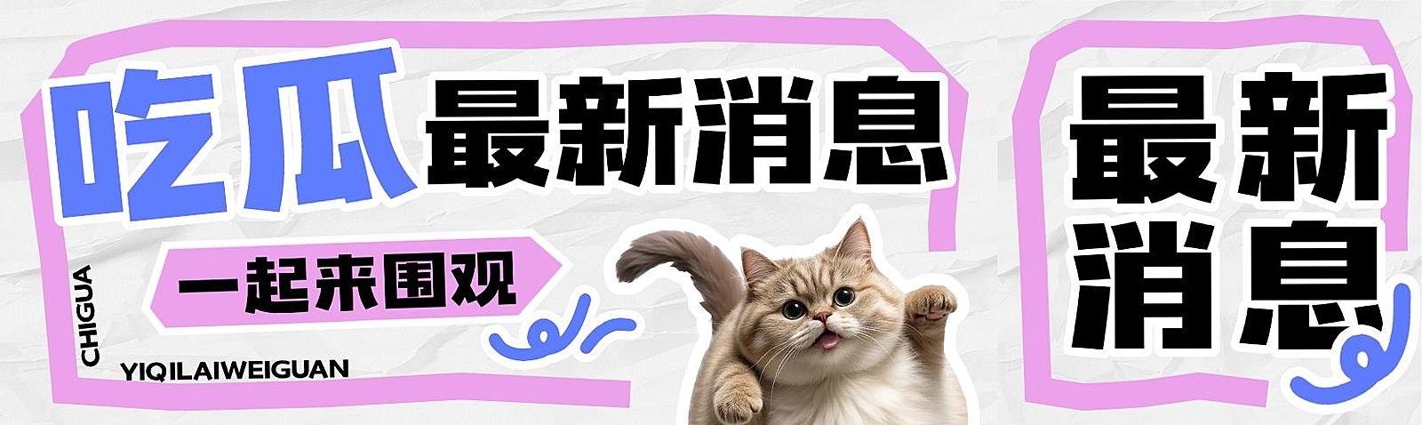 趣味猫咪表情包梗图微信公众号封面头图aigc