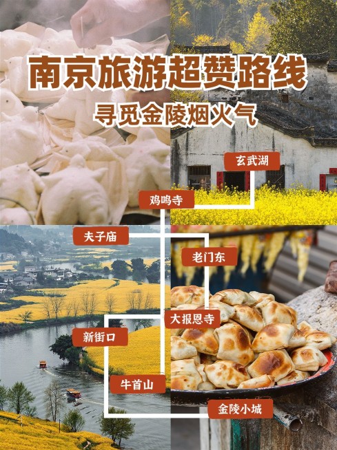 旅游攻略路线图小红书配图AIGC预览效果