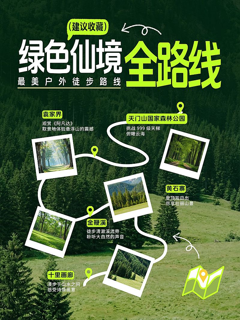 旅游出行春季旅游路线攻略分享小红书封面