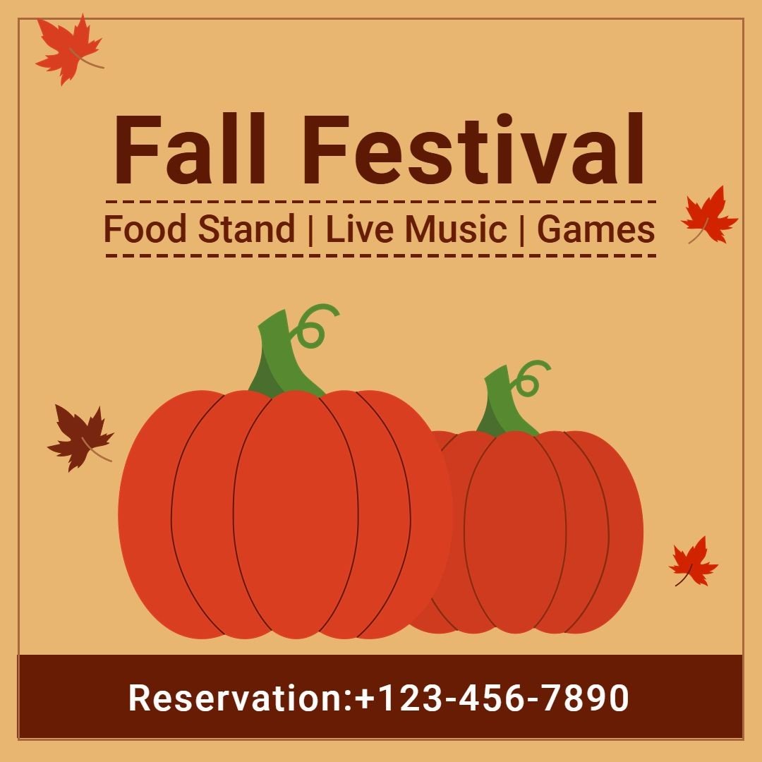 insMind Fall Colors Autumn Fashion Collection Templates