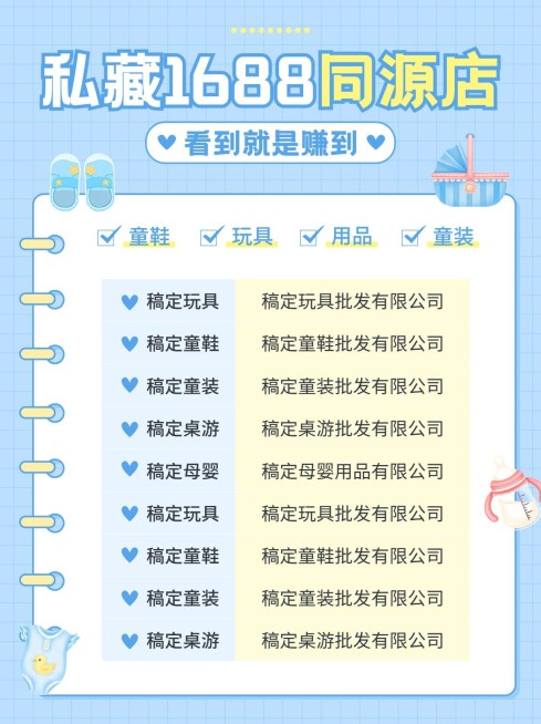 母婴亲子同源店好物推荐小红书配图预览效果