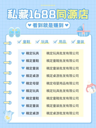 母婴亲子同源店好物推荐小红书配图