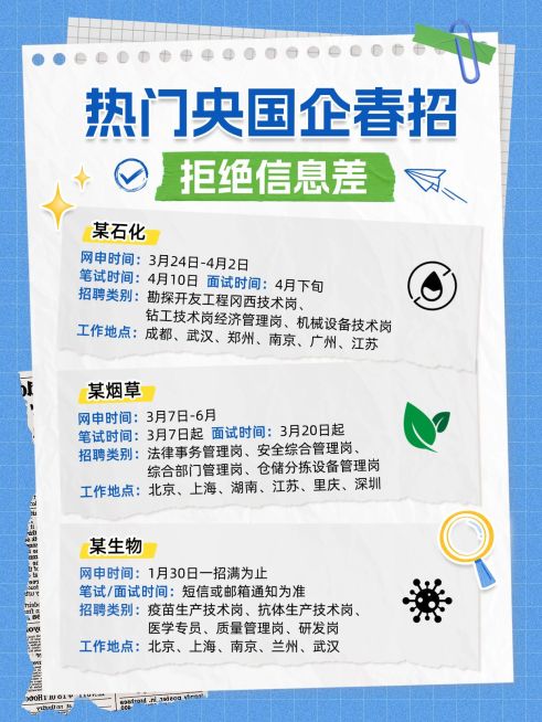 春季招聘春招手帐风小红书配图aigc预览效果