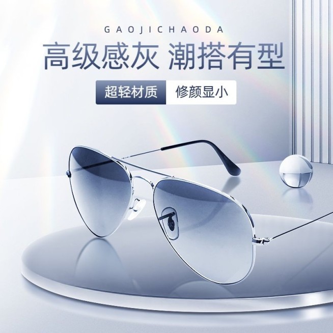 电商眼镜产品展示营销卖货主图/直通车预览效果