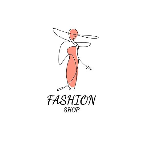 线描插画服饰LOGO