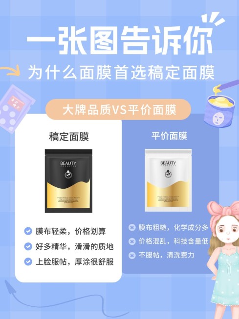 美容美妆产品测评对比小红书配图预览效果