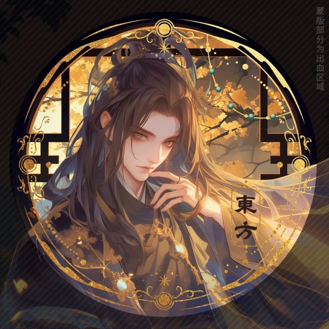 二次元动漫乙游周边谷子吧唧徽章预览效果