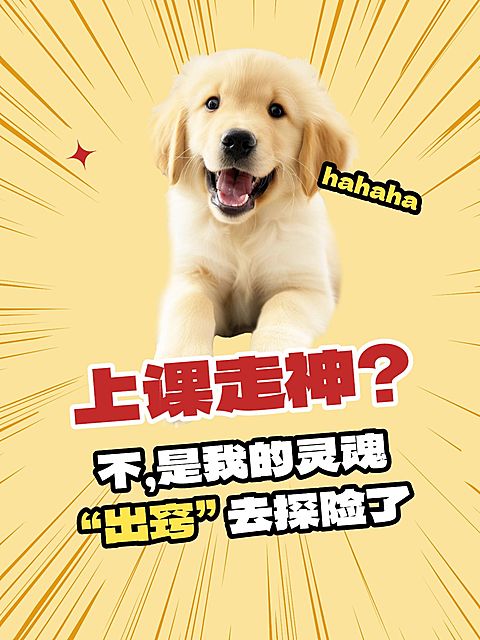 爆款吸睛大字梗图小红书封面aigc