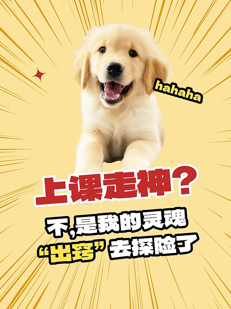 爆款吸睛大字梗图小红书封面aigc