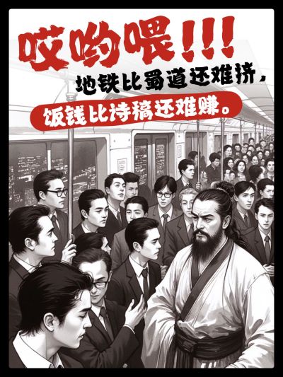 古风趣味玩梗小红书封面aigc