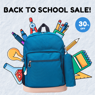 insMind Templates Back To School Sale Instagram Post Image