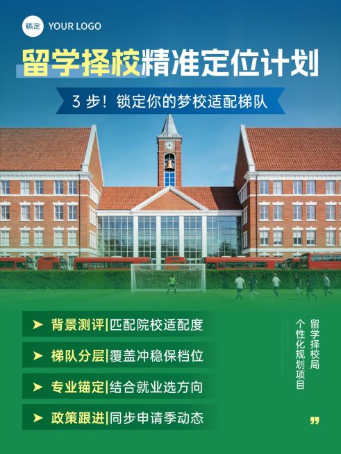 教育培训学历教育留学择校规划指南拼图小红书封面预览效果