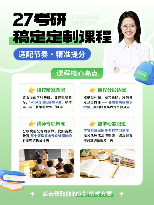 教育培训学历教育考研名师课程介绍人像拼图小红书配图预览效果